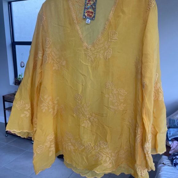 JOHNNY WAS BLOUSE🌻NWOT - Picture 3 of 4